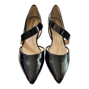 LifeStride Suki Black Patent Heels | Size 7.5
